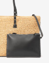 Shopper Shopper Efecto Rafia - Marron Beige