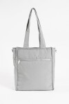 Shopper pespunte puffy verde