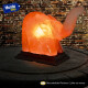 Lampara De Sal Elefante Himalaya Feng Shui Decorativa Zen Lampara De Sal Elefante Himalaya Feng Shui Decorativa Zen