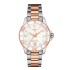 Reloj Tissot Seastar T1202101105100 para dama con correa de acero Rosé