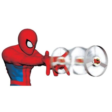 Spiderman Lanza Discos Unica