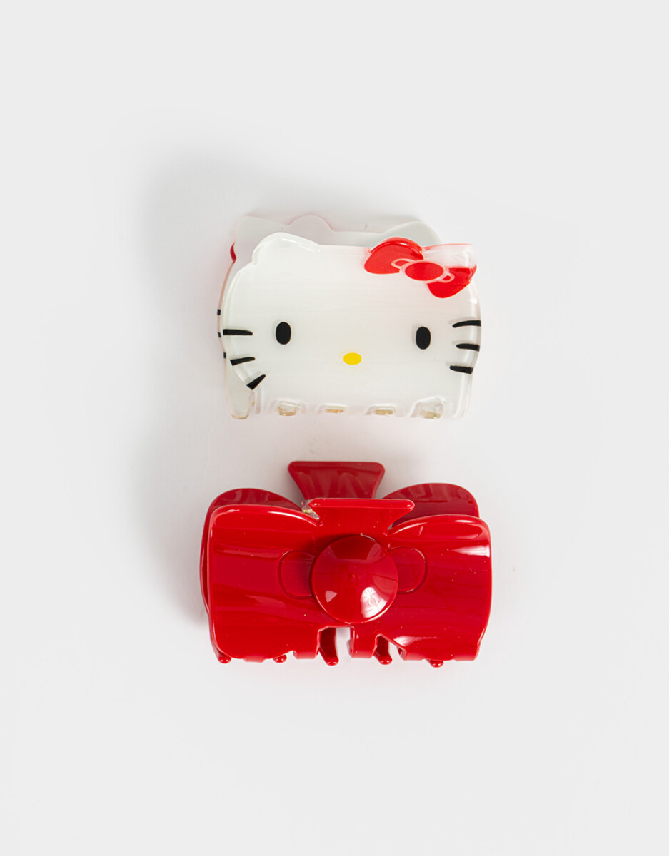 Set De Broches "hello Kitty" 