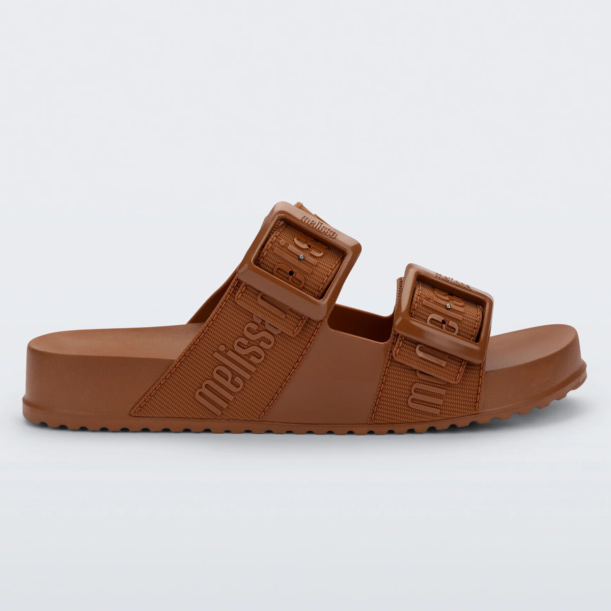 Sandalias Melissa de Dama - Cozy Slide M-Lover - 35849CA697 - MARRON/BLANCO 