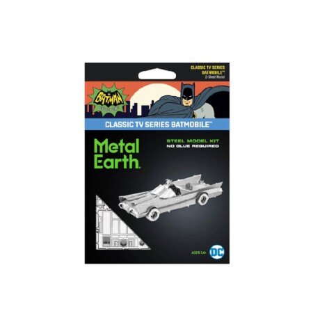 Model Kit Metalico - Metal Earth - Classic TV Series Batmobile Batman Model Kit Metalico - Metal Earth - Classic TV Series Batmobile Batman