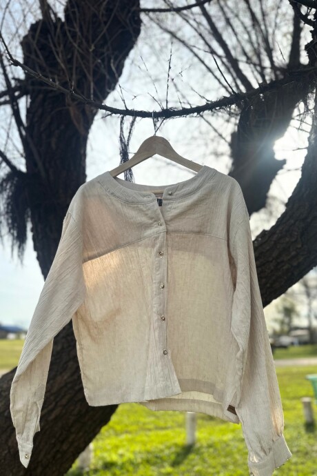 Camisa Esmeralda Beige