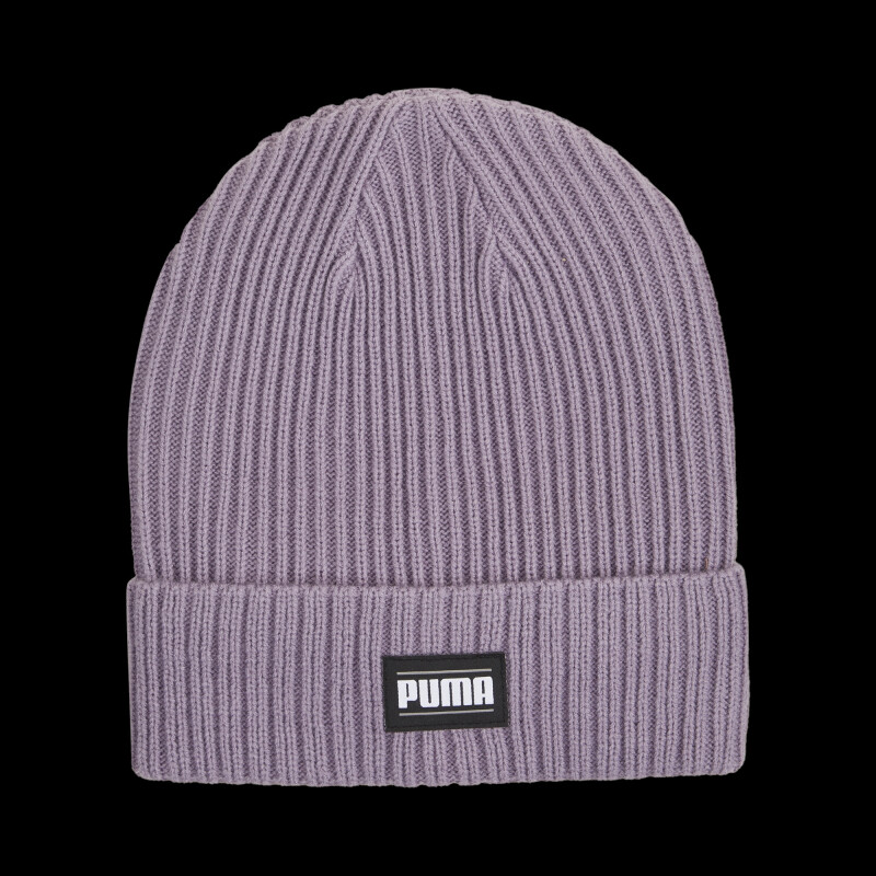 Puma Gorro Ribbed Clasic Cuff Beanie Lila