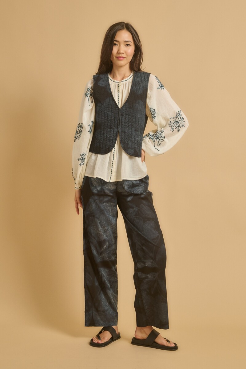 CHALECO GISO Indigo