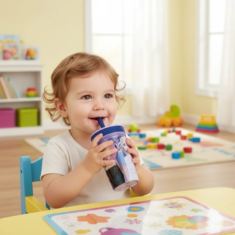 Vaso sorbito silicona antiderrame TOT - personajes frozen