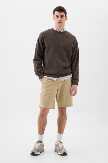 Short Essential Easy 9Inch Hombre Iconic Khaki