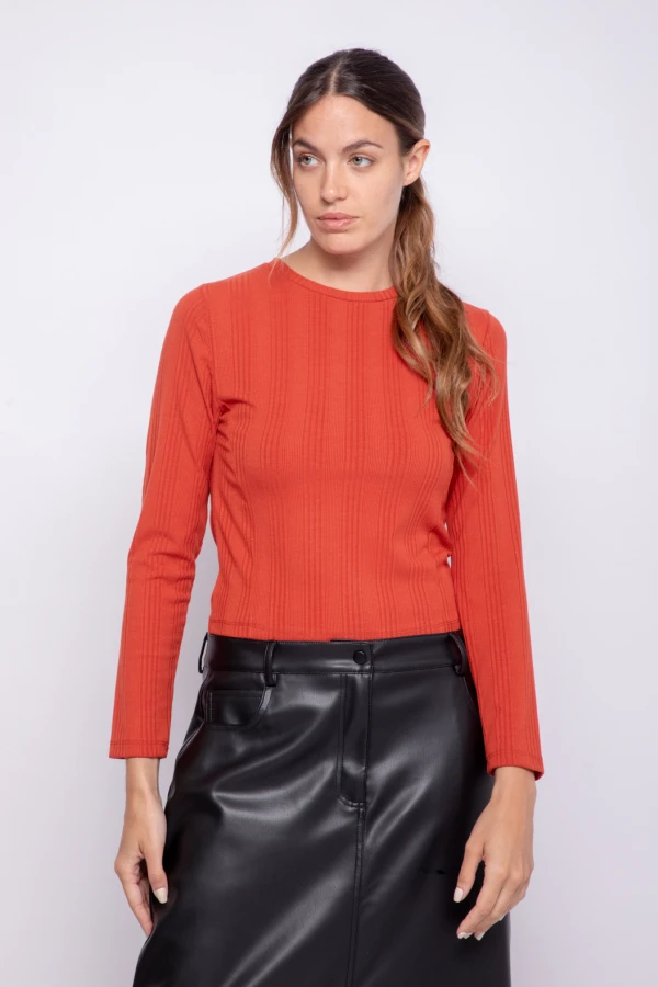REMERA ZENO Ladrillo