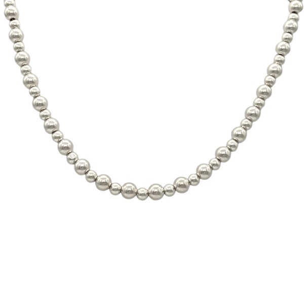 Cadena eslabón Bolas - Plata 925 - Sin Piedra - CD3269 sinpiedra