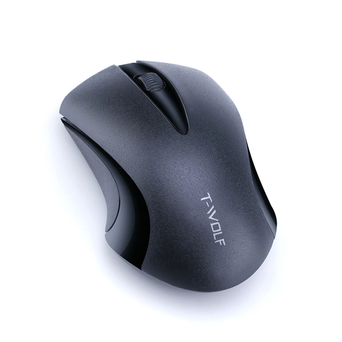 MOUSE INALAMBRICO TWOLF Q2BK NEGRO 