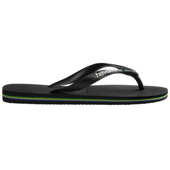 Ojotas Havaianas Brasil Logo Negro
