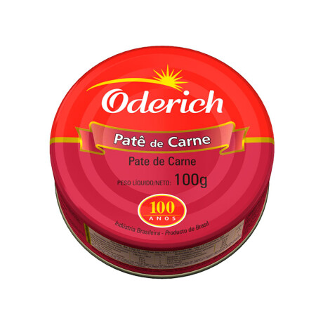 Paté ODERICH 100g Carne