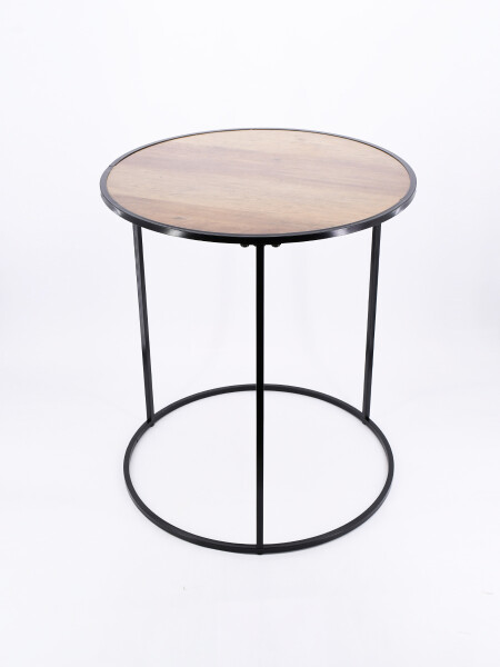 MESA REDONDA MINIMAL MADERA