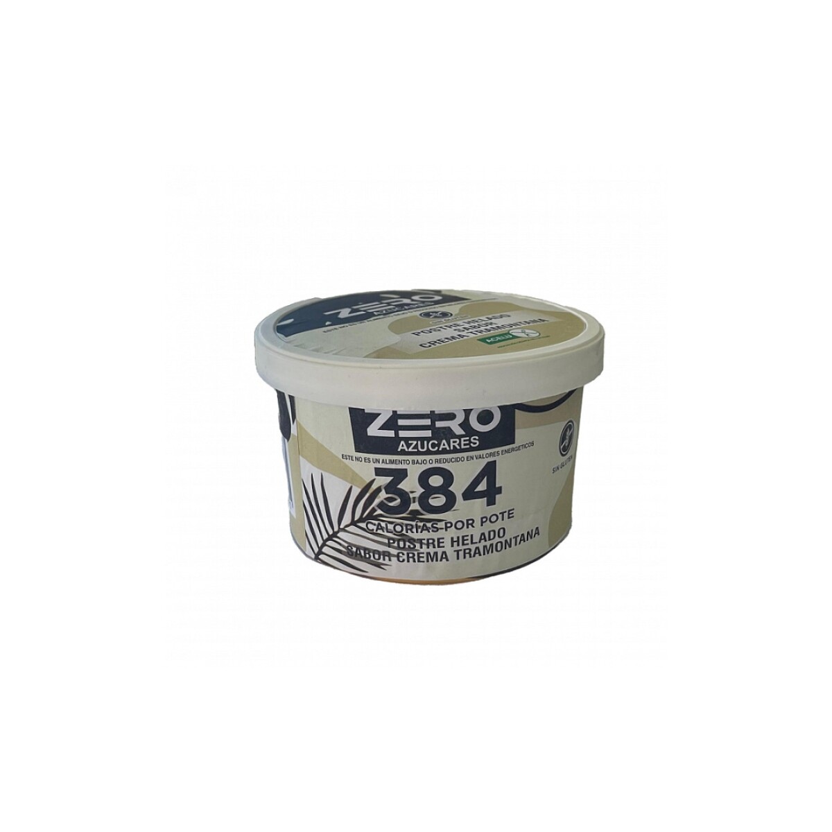 Helado de crema tramontana Zero - 250 ml 