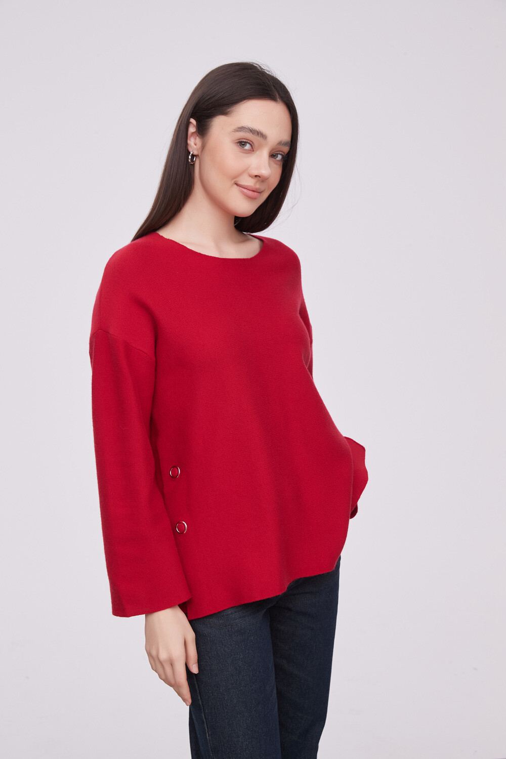 Sweater Inna Rojo Oscuro