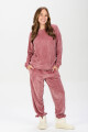 PIYAMA JOGGER LABRADO ROSADO
