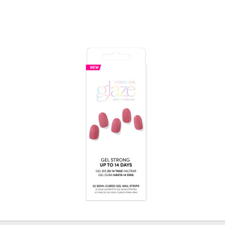 UÑAS STICKERS GLAZE EN GEL - Mauve Rose UÑAS STICKERS GLAZE EN GEL - Mauve Rose