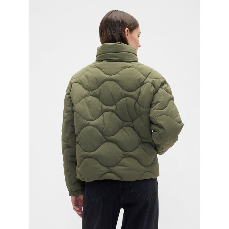 V-TRANSITIONAL QUILTED JACKET OLIVE NIGHT