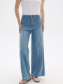 Pantalon Pulan Azul Grisaceo