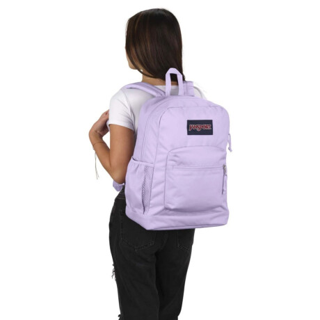 Mochila Escolar p/ Laptop Jansport Cross Town Plus Original Pastel Lilac