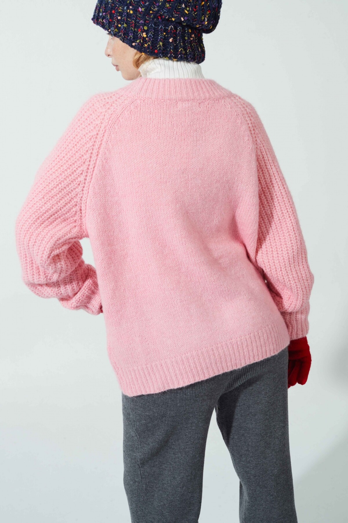 Cardigan Anouk Rosado