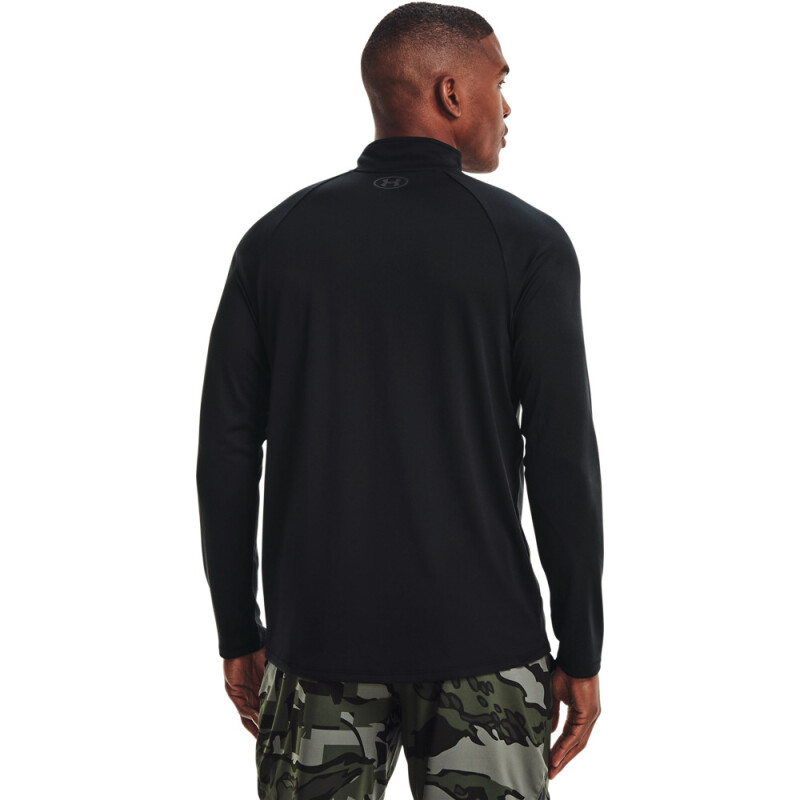 UA Tech 2.0 1/2 Zip-BLK BLK-001