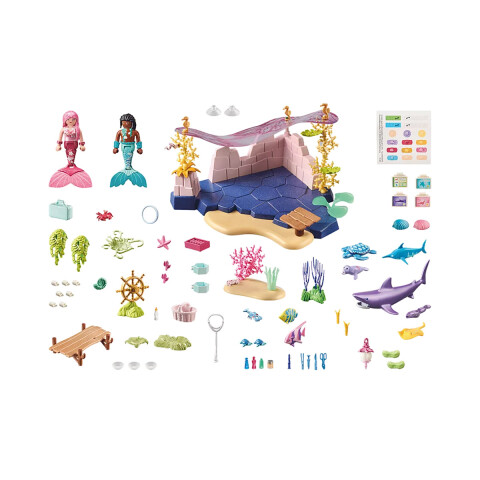 Vida Animal con Sirenas Playmobil 114 Piezas con Figuras U
