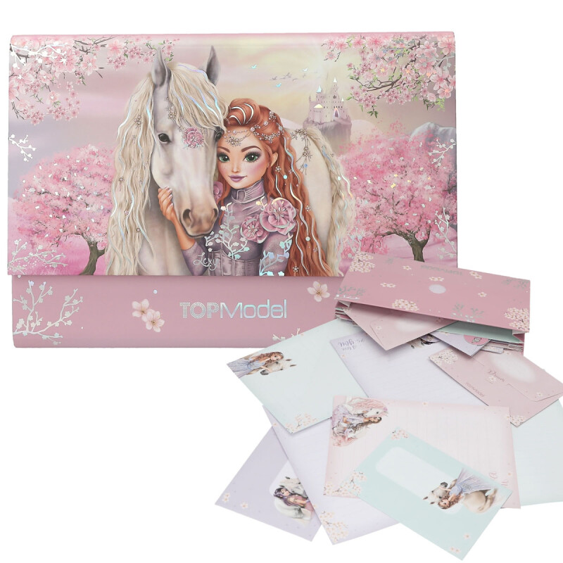 Papelería Archivador con papel de cartas Viva Violet Top Model Papelería Archivador con papel de cartas Viva Violet Top Model