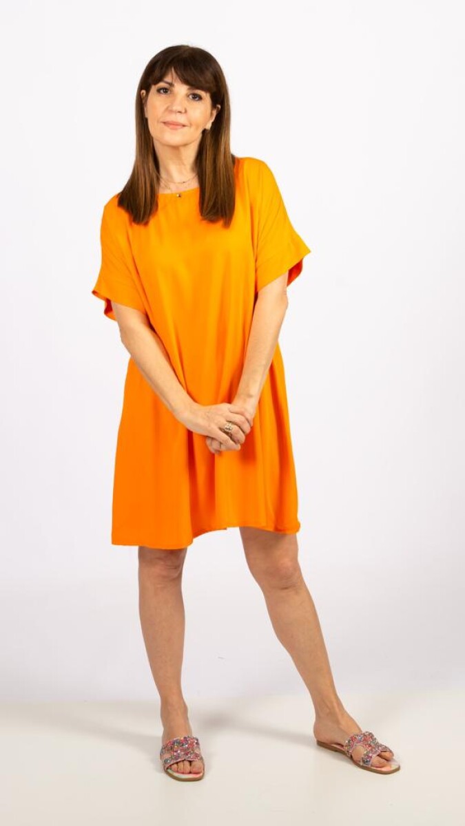 Vestido Marisa - Naranja 