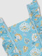 Bañador Estampado Flores Azul Claro