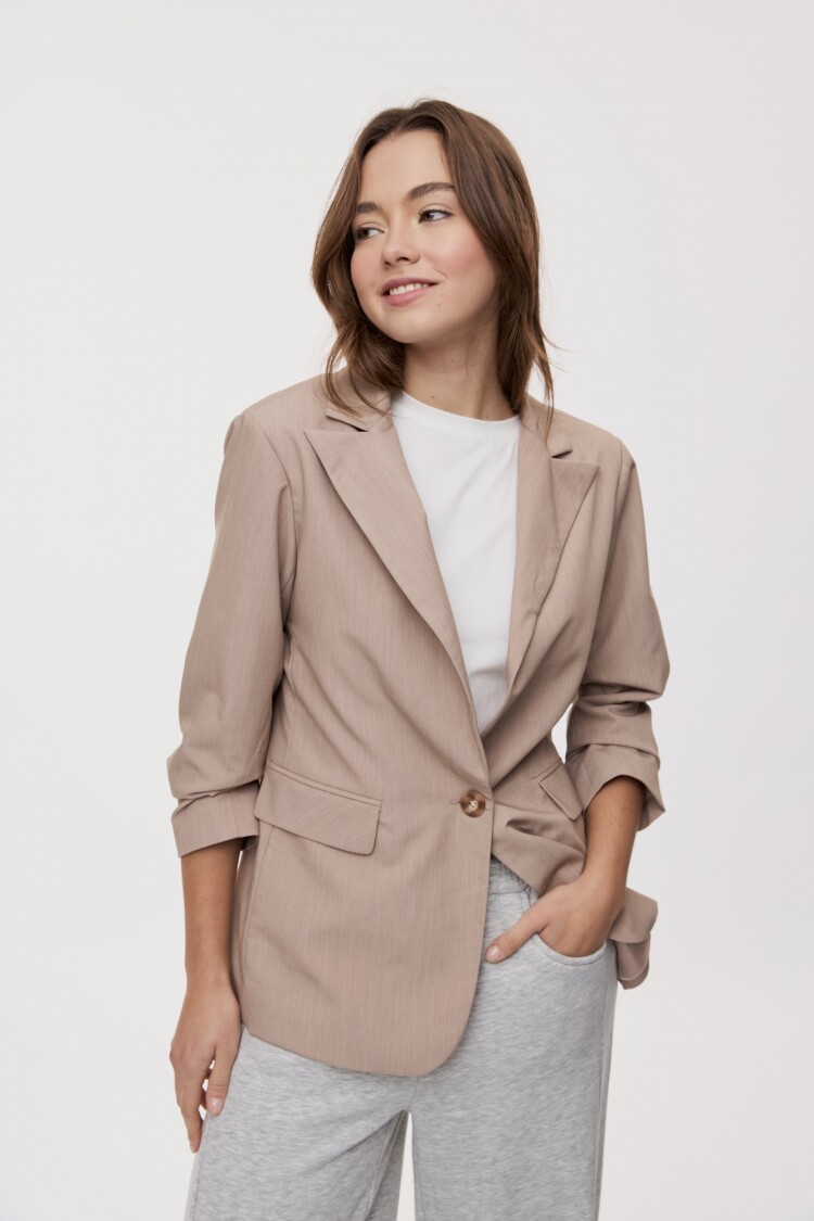 BLAZER ROSALIA Beige Oscuro