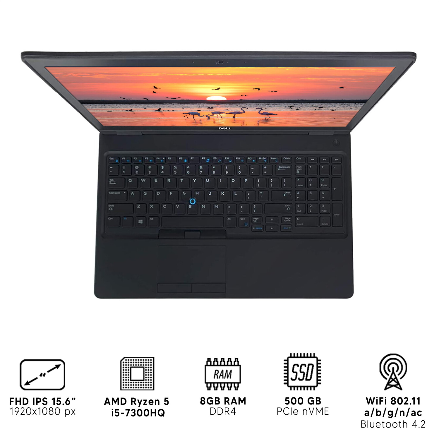 Notebook Dell Latitude 5580 I5 8gb Ram 500gb 15.6