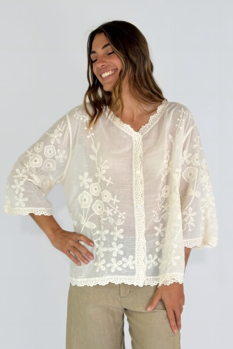 CAMISA PISA Beige