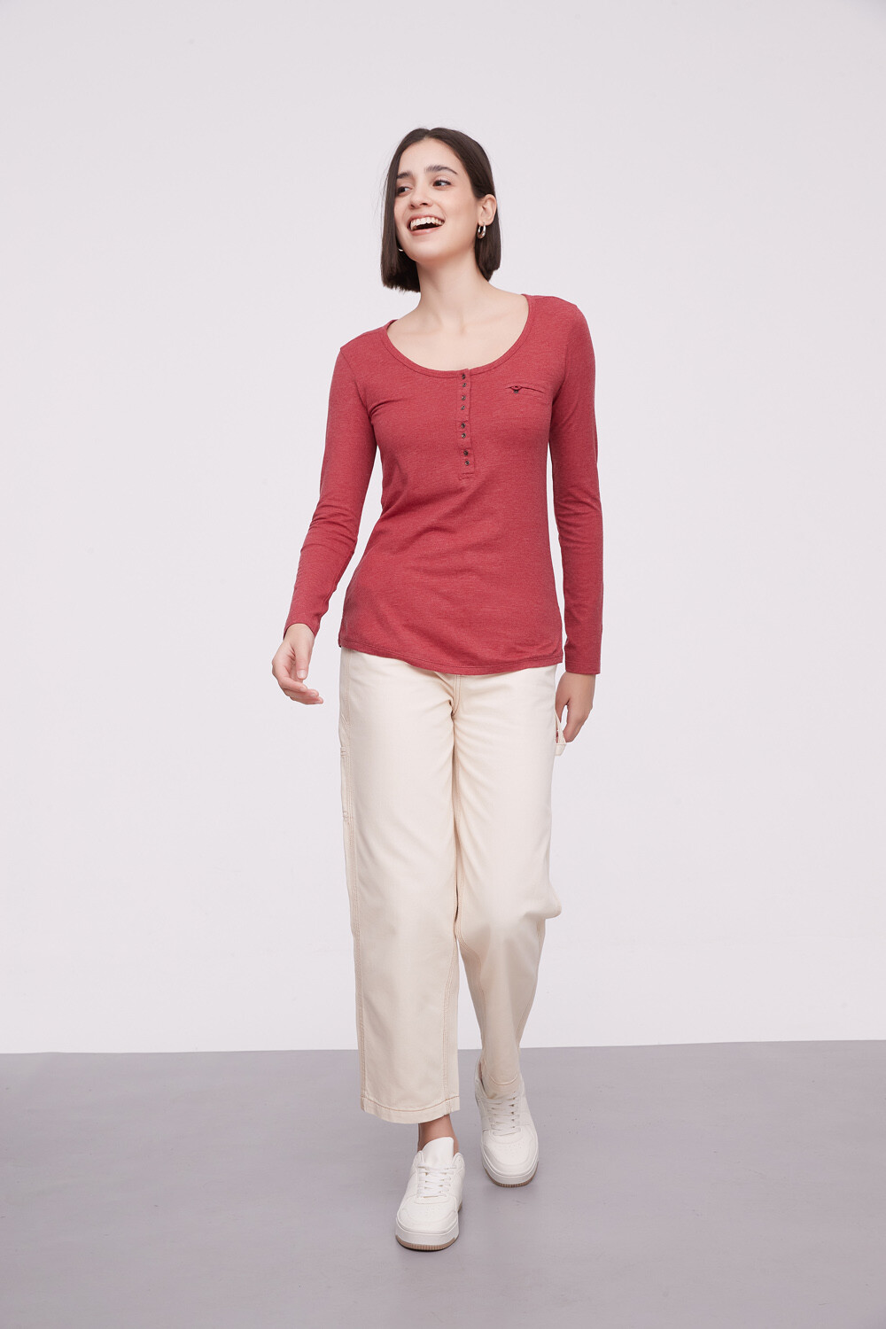 Remera Aman Bordeaux