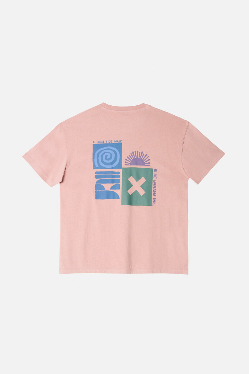 Camiseta Blue Banana Dawn Peach