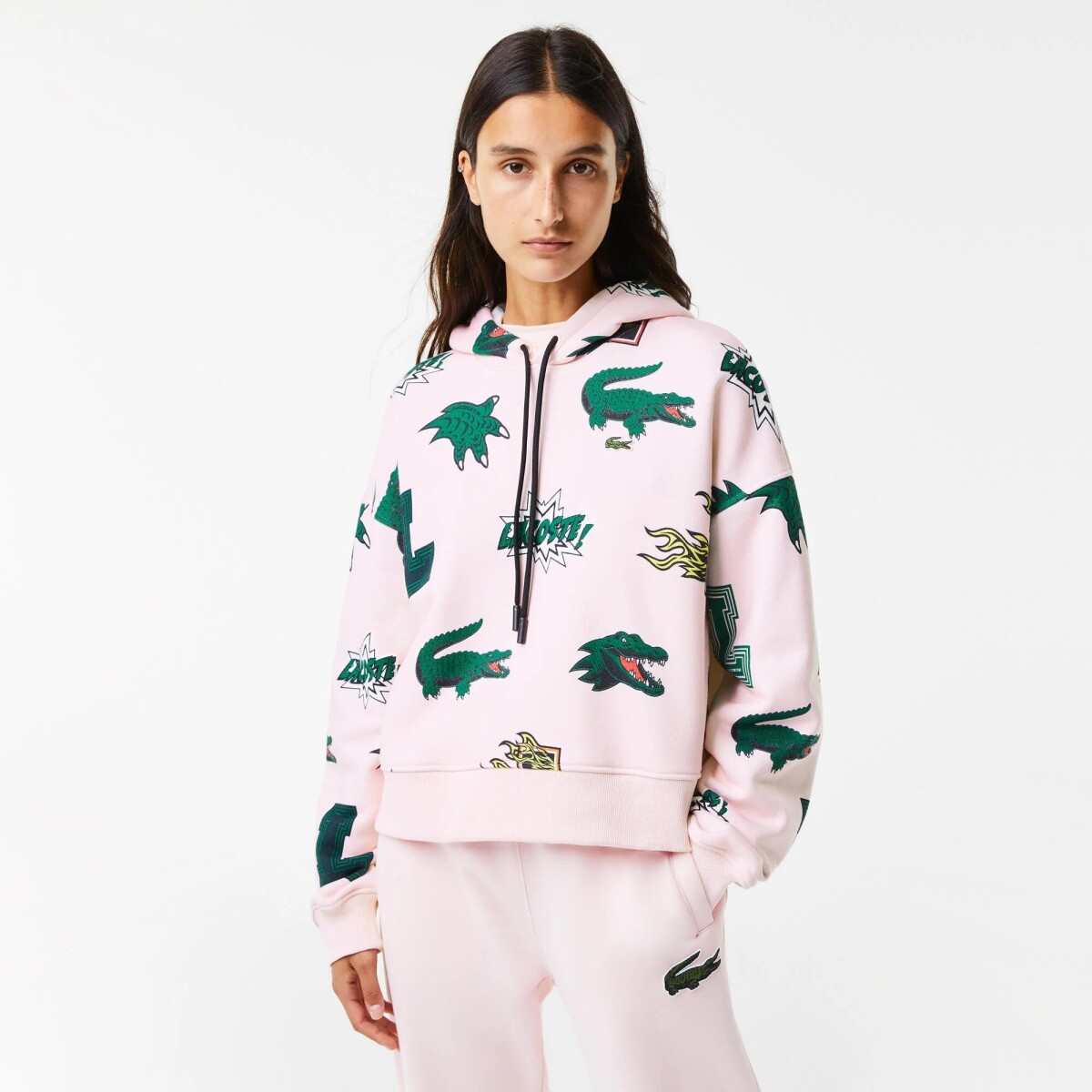 BUZO LACOSTE HOLIDAY OVERSIZED FLEECE 