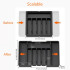 Organizador Cubiertos Extensible Cajon Utensilios Cubiertero IMBACK Negro Organizador Cubiertos Extensible Cajon Utensilios Cubiertero IMBACK Negro