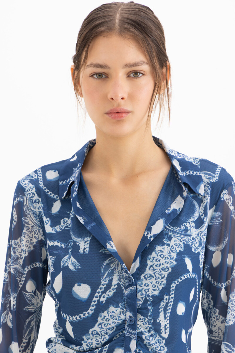 CAMISA CADIZ Azul Marino