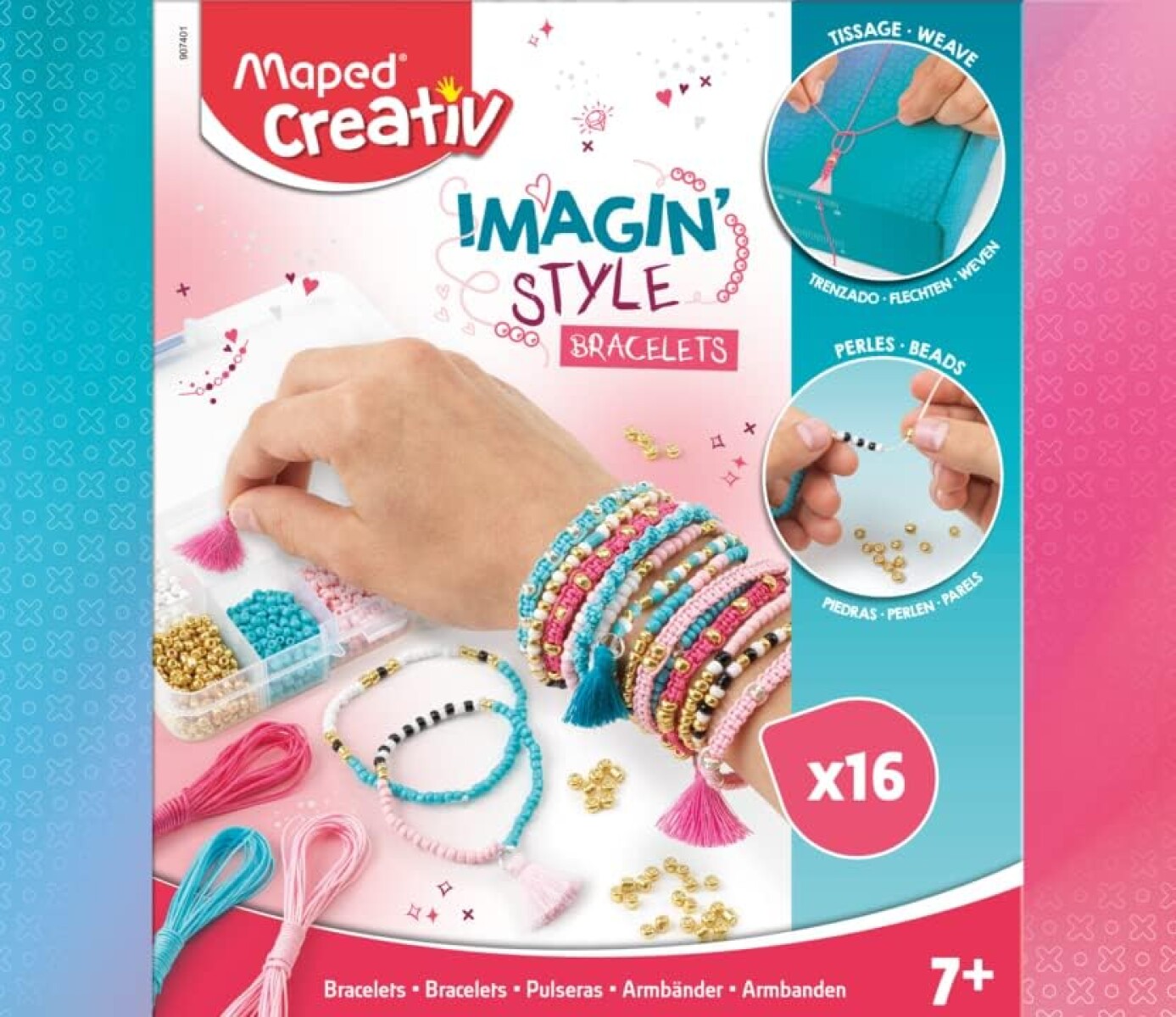 Set para hacer pulseras Imagin Style 