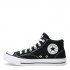 Championes Unisex Converse - All Star Star Malden Street HI Negro - Blanco