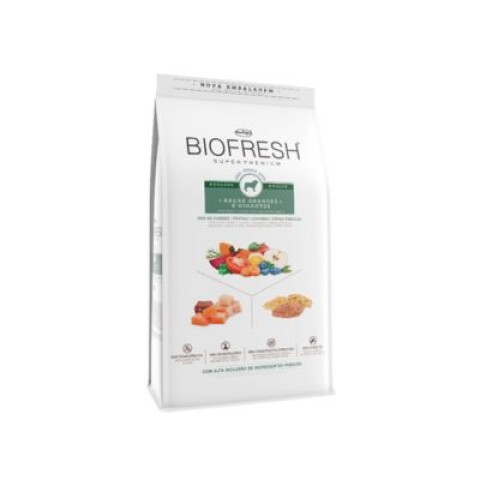 BIOFRESH PERRO ADULTO TAMAÑO GRANDE 3 KG BIOFRESH PERRO ADULTO TAMAÑO GRANDE 3 KG