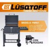 PARRILLA PORTATIL A CARBON C/RUEDAS - 115 X 60 X 108 CM Parrilla Portatil A Carbon C/ruedas - 115 X 60 X 108 Cm