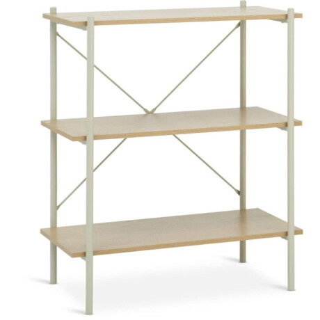 Estanteria Vandborg 3 Estantes Roble/Beige