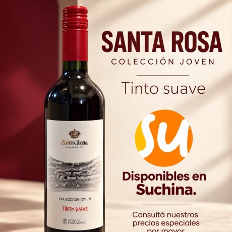 VINO SANTA ROSA 1LT (04) TINTO SUAVE (VIDRIO)(COLECCION JOVEN) VINO SANTA ROSA 1LT (04) TINTO SUAVE (VIDRIO)(COLECCION JOVEN)
