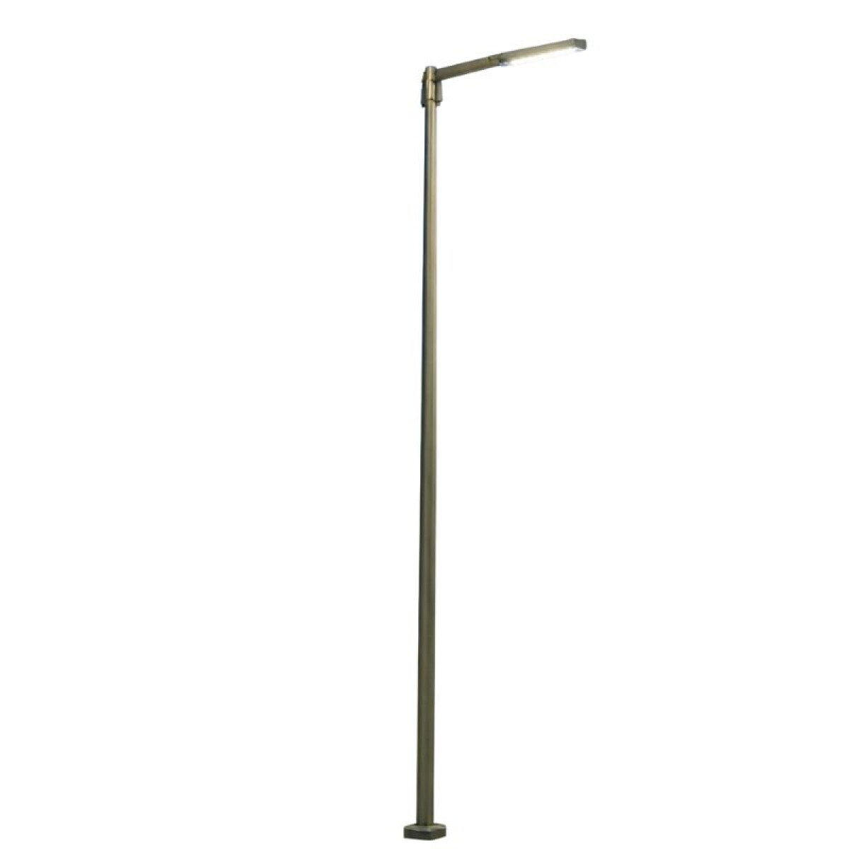 Columna Curve Pole 4 mt Para Una Luminarias 