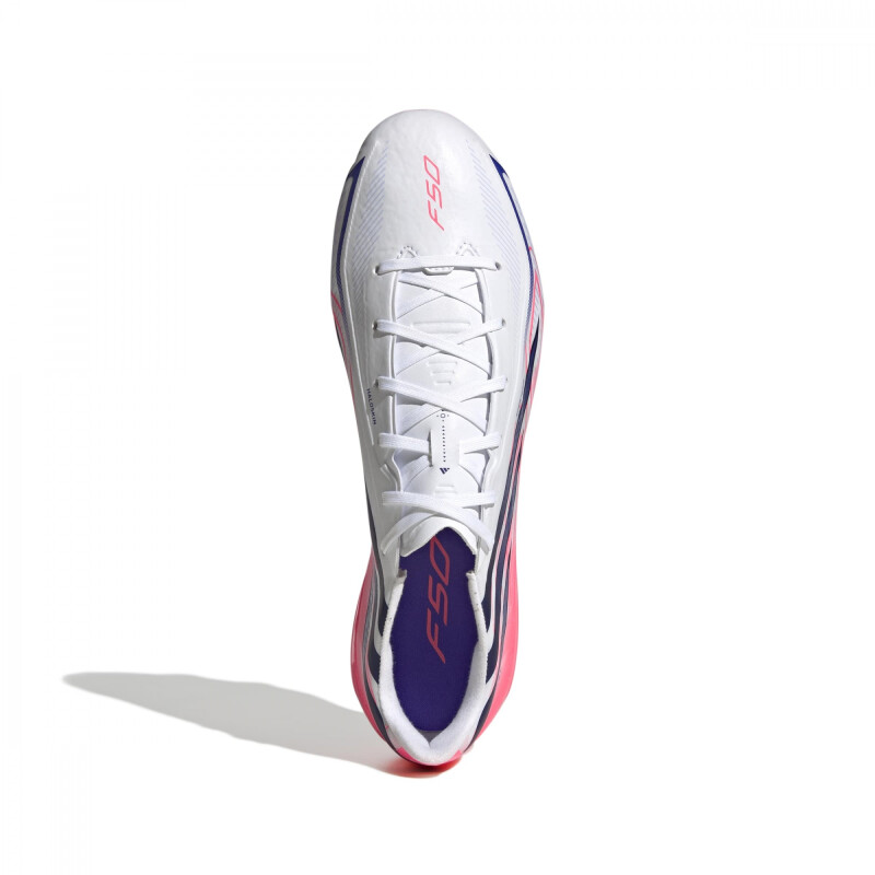 Championes Adidas F50 HYPERFAST LEAGUE FG Hombre KJ3412 Blanco-violeta