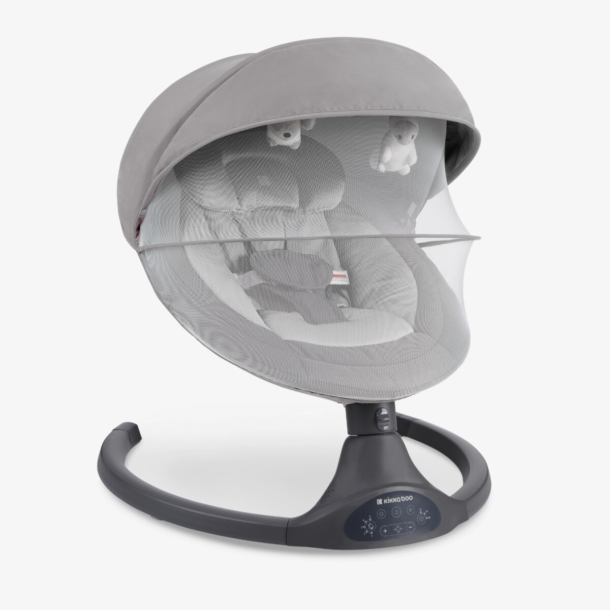 Mecedora electrica musical Codie - Gris 