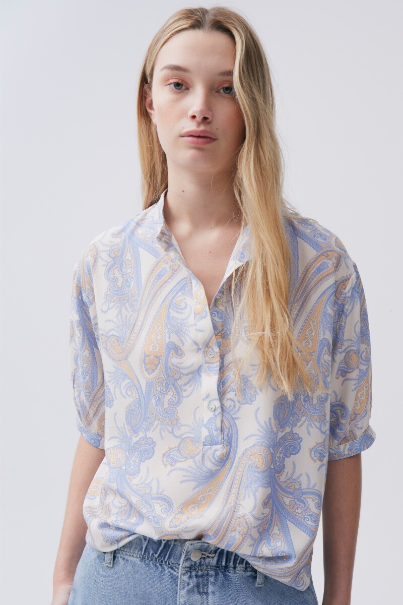 Blusa Lucero Celeste